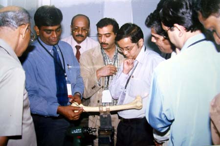 Dr.Bose conducting the Asia Pacific BHR Workshop at Chennai.