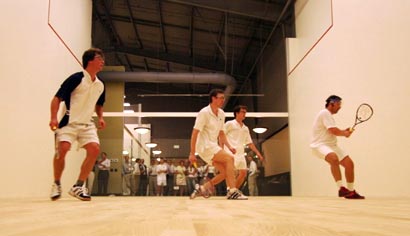 Richard Millman Playing Squash Richard Millman Playing Squash