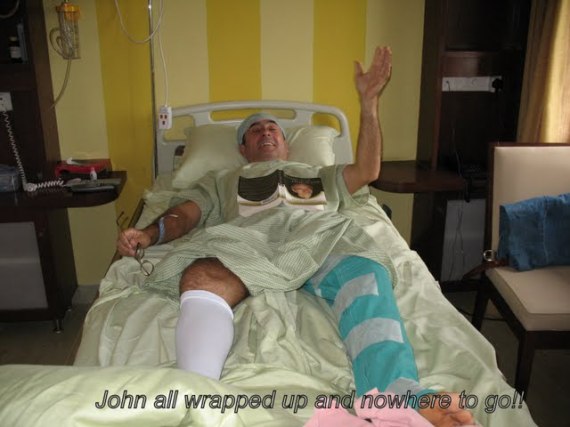 John all wrapped up and nowhere to go!! John all wrapped up and nowhere to go!!