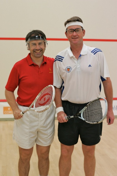 Mr.Richard Millman & Eben Hardie - Squash Professionals.